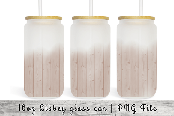 16oz Color Ombre Rustic Glass Tumbler