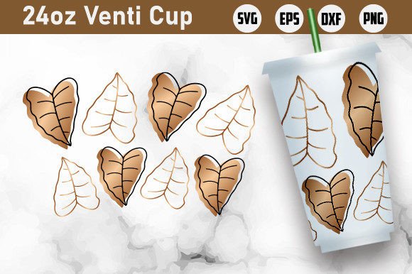 Leaf, 4th July 24oz Venti Cold Cup Wraps