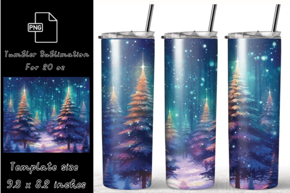Magical Forest Tumbler Wrap