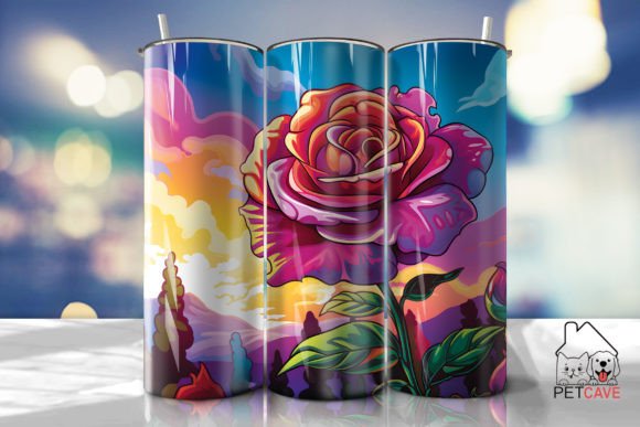 Rose Tumbler 20oz 3