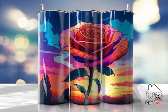 Rose Tumbler 20oz