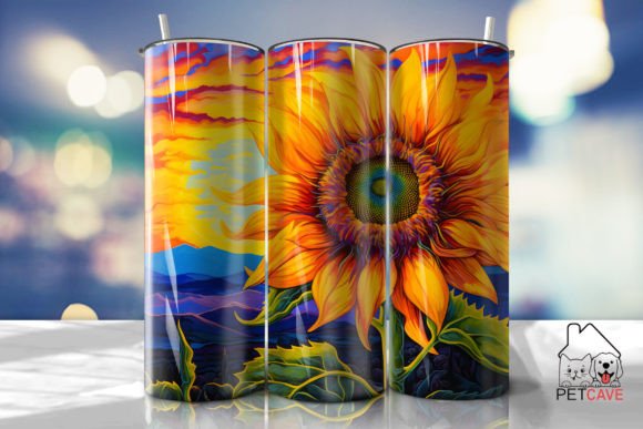 Sunflower Tumbler 20oz 3